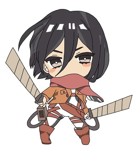 Mikasa chibi .